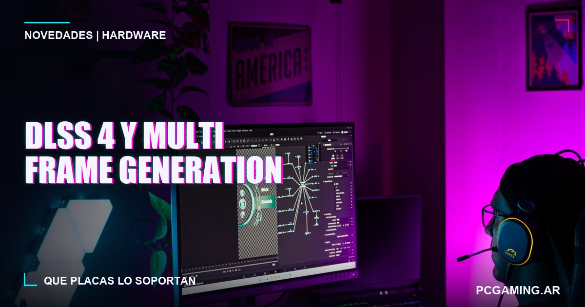 DLSS 4 y Multi Frame Generation: que es y que placas lo soportan