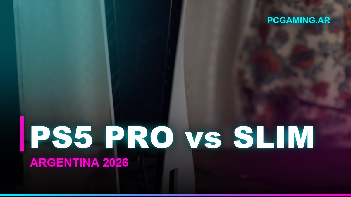 PS5 Pro vs PS5 Slim — cuál conviene comprar en Argentina en 2026