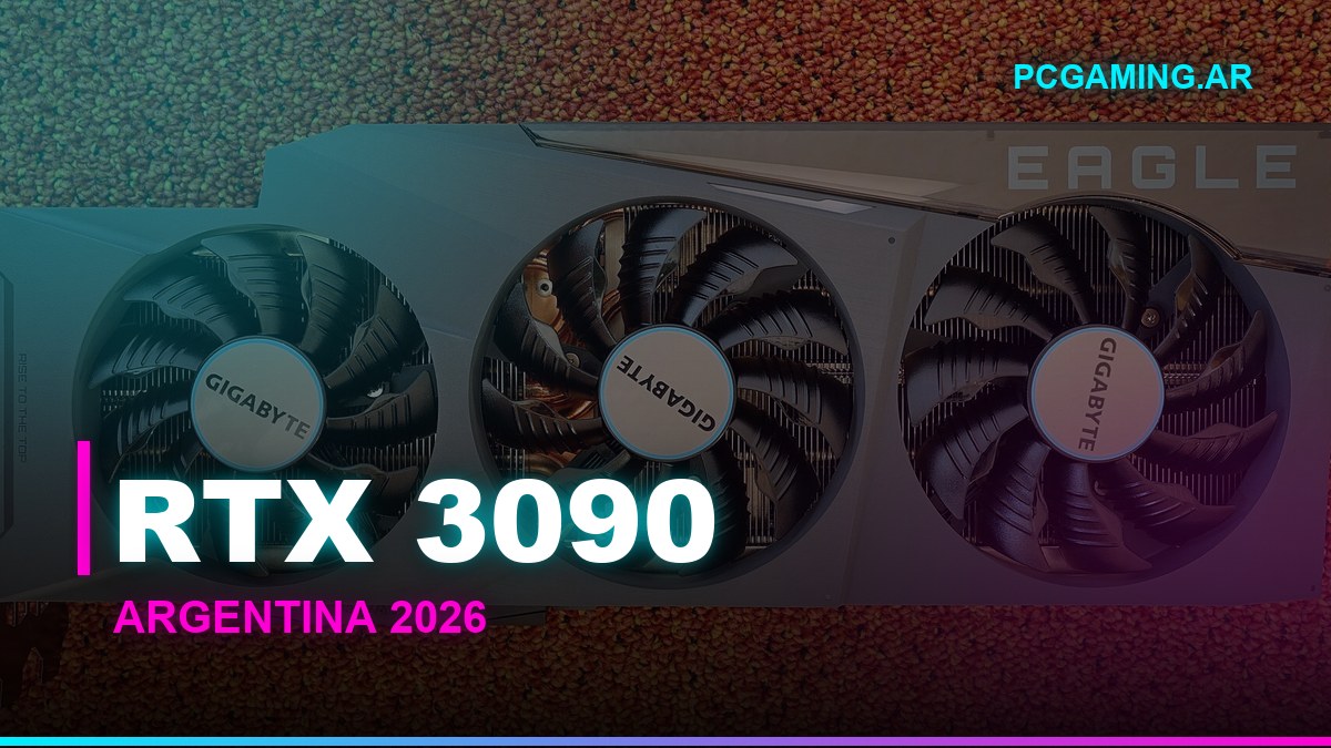 RTX 3090 en Argentina — precio, stock y comparativa 2026