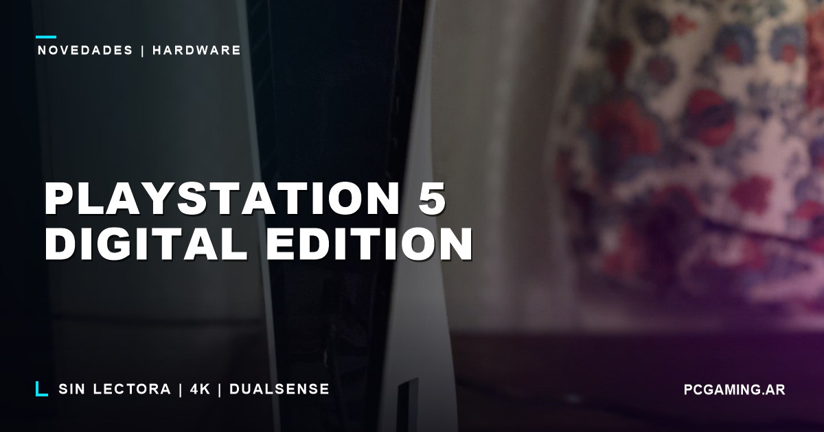 PlayStation 5 Digital Edition: que es, que trae y para quien conviene