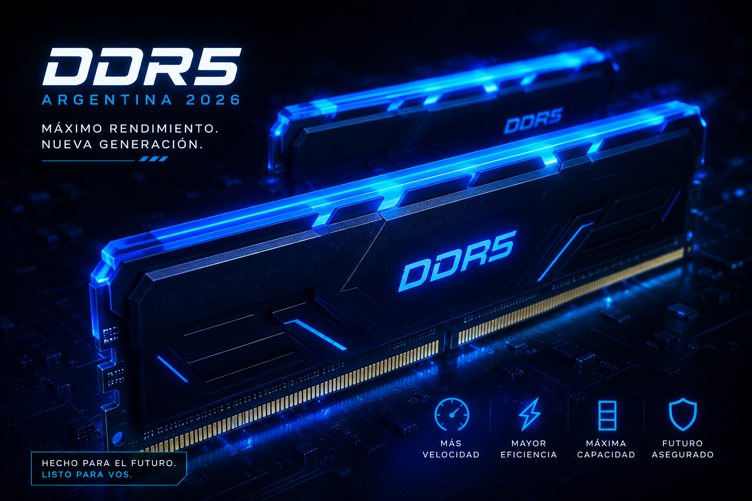 DDR5 en Argentina 2026: precios, disponibilidad y si ya conviene pasarse