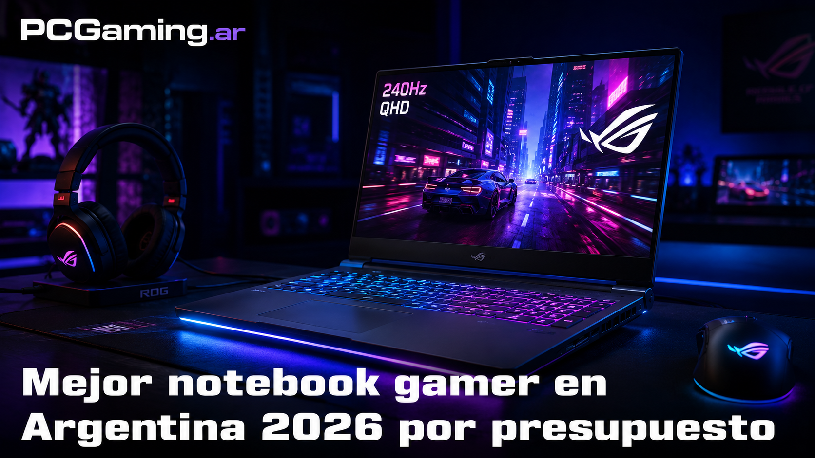 Guía de compra: mejor notebook gamer en Argentina 2026 por presupuesto