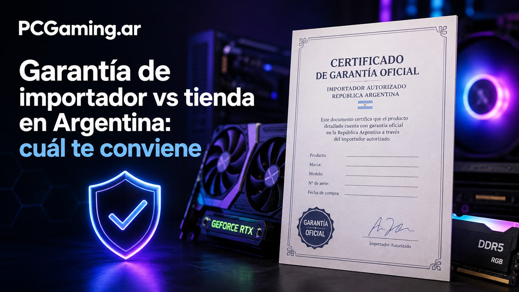 Garantía de importador vs garantía de tienda en Argentina: cuál te conviene y qué dice la ley