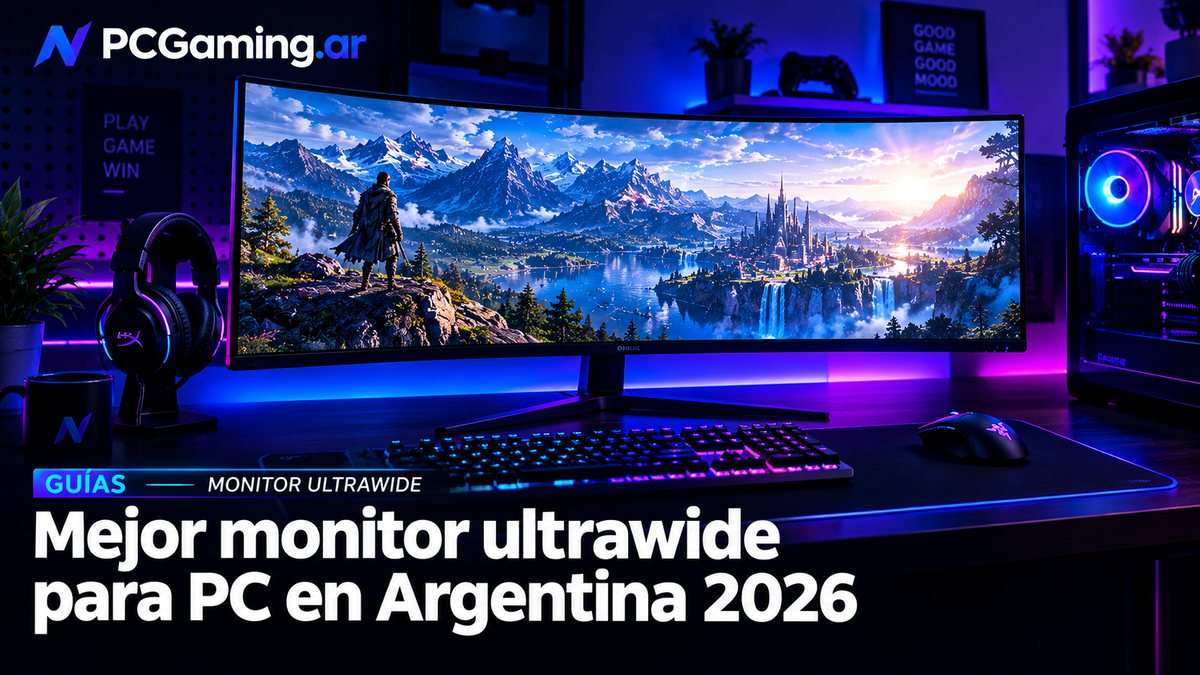 Guía de compra: mejor monitor ultrawide para PC en Argentina 2026 — ¿vale la pena el salto?