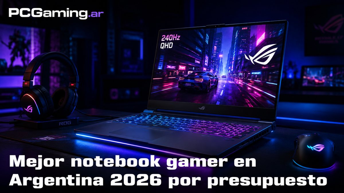 Guía de compra: mejor notebook gamer en Argentina 2026 por presupuesto